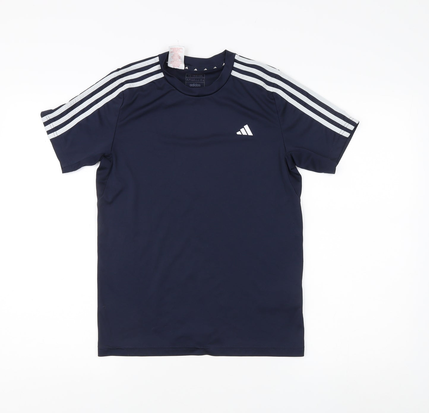 Adidas Boys Blue Short Sleeve T-Shirt 13-14 Years