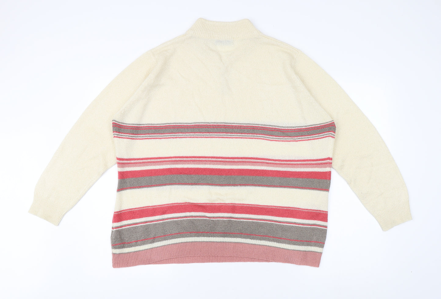 Honor Millburn Women's Multicoloured XL Henley Jumper