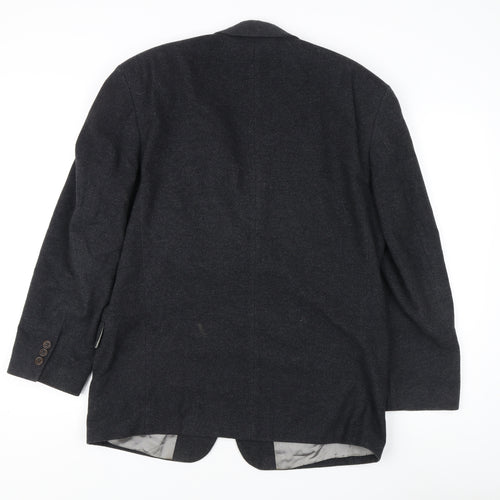 Marks & Spencer Men's Grey Blazer 40S Wool Blend