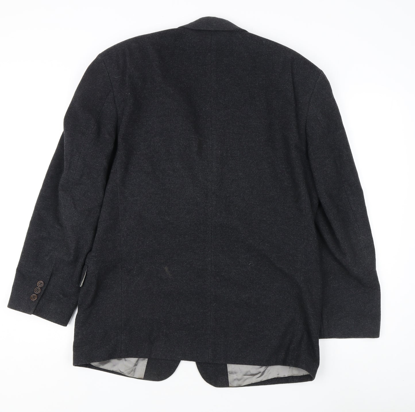Marks & Spencer Men's Grey Blazer 40S Wool Blend