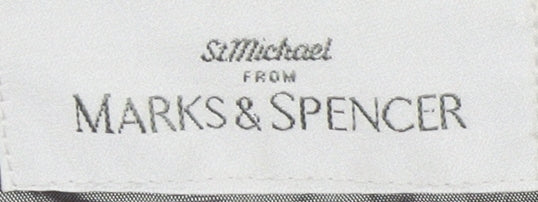 Marks & Spencer Men's Grey Blazer 40S Wool Blend