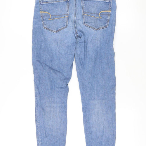 American Eagle Women's Blue Skinny Jeans, Size 6