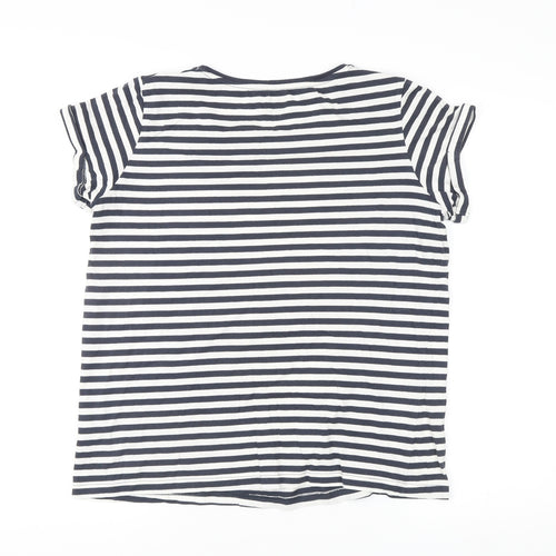 Comic Relief Unisex Disney Striped T-Shirt M