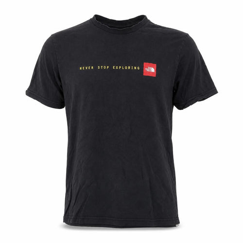 The North Face Men's Black T-Shirt, S, Cotton, Logo
