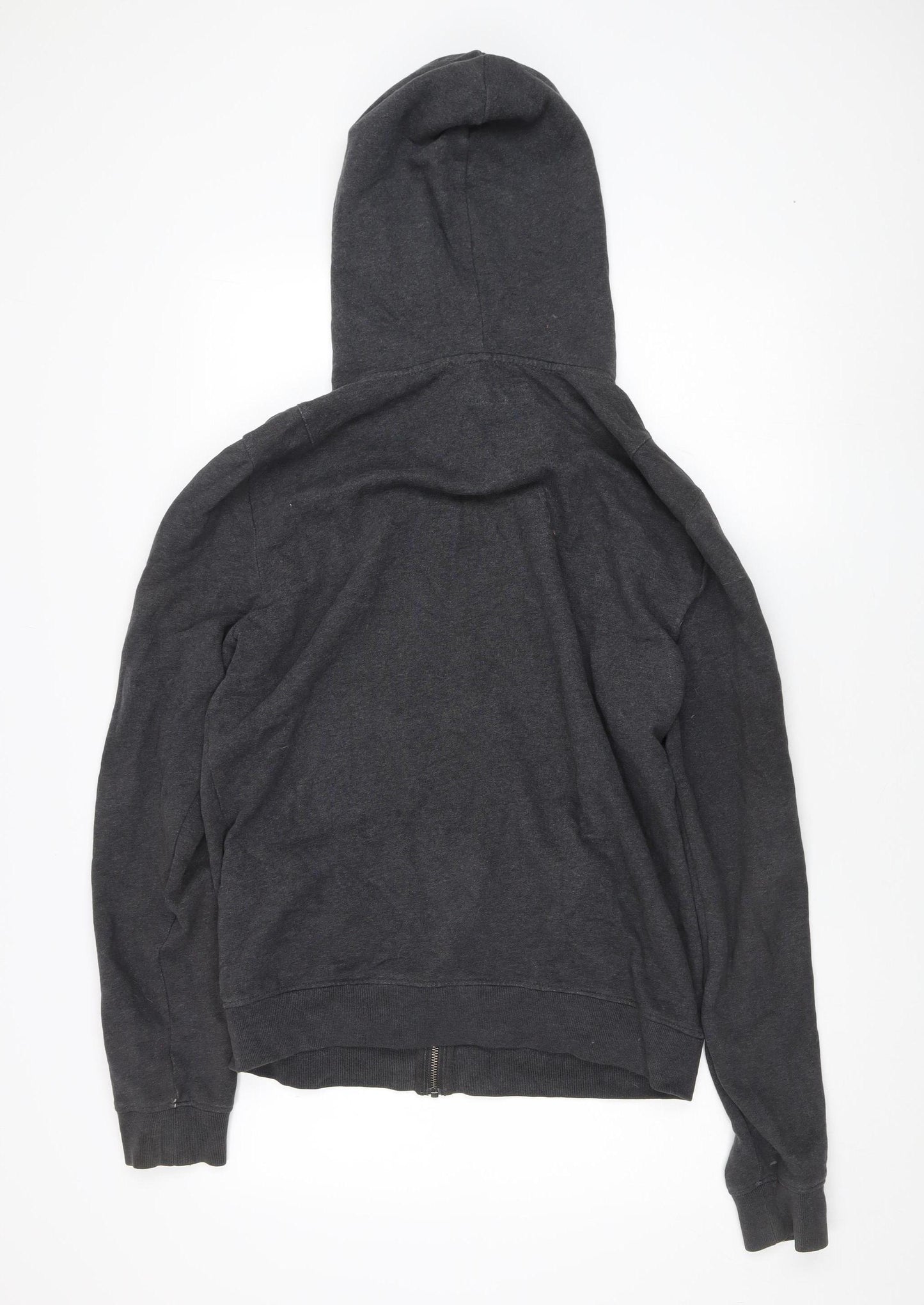 AllSaints Men's Grey Full Zip Hoodie Size M