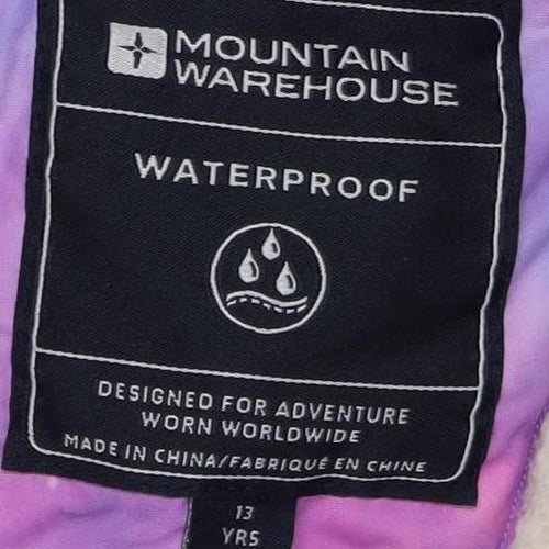 Mountain Warehouse Girls Galaxy Puffer Jacket, 13 Years