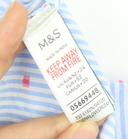 Marks & Spencer Women's Multicoloured Striped Dress