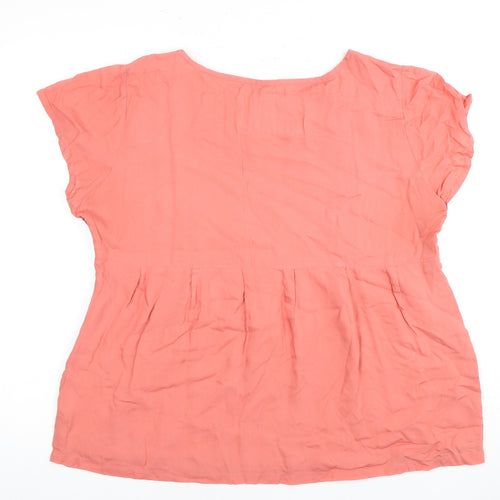 Brakeburn Women's Pink Blouse - Size 14 Casual