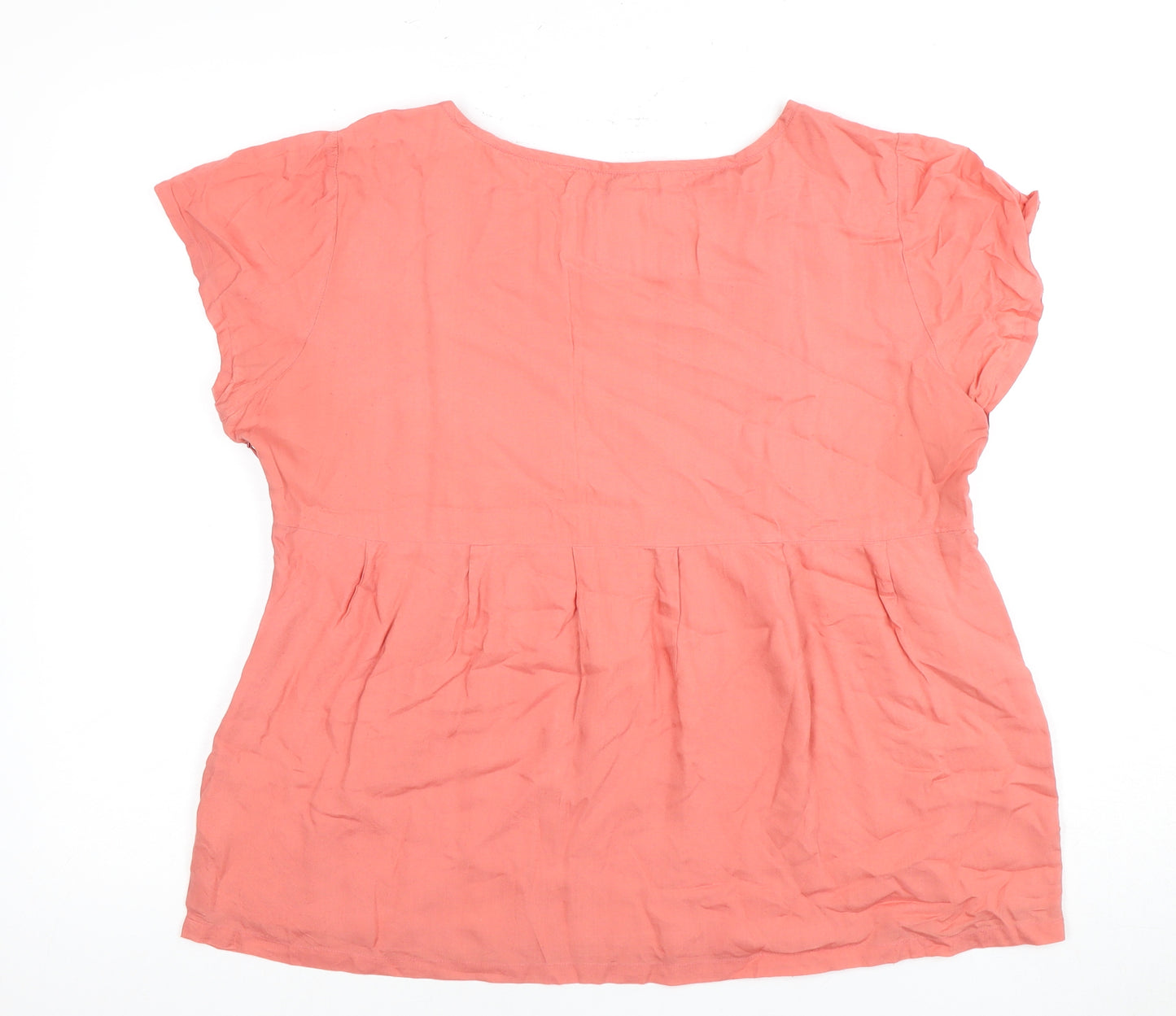 Brakeburn Women's Pink Blouse - Size 14 Casual