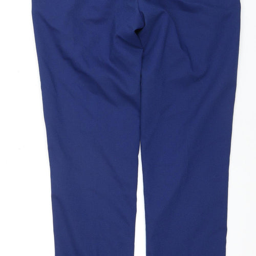 Zara Unisex Blue Slim Trousers Size 10