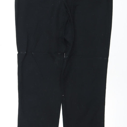 DKNY Women's Black Trousers Size 8 Straight Leg