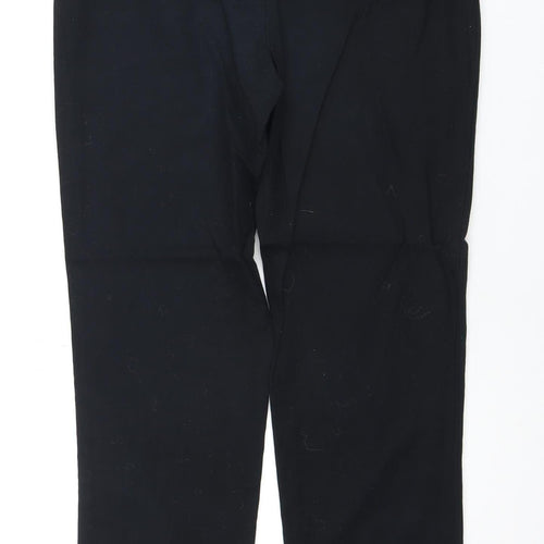 DKNY Women's Black Trousers Size 8 Straight Leg