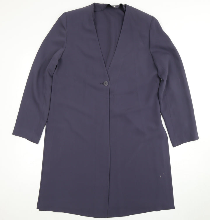 Windsmoor Women's Blue Long Jacket Size 12, Business Casual
