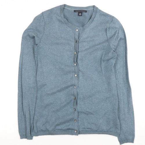 Banana Republic Women's Blue XS Cardigan, Button Accents