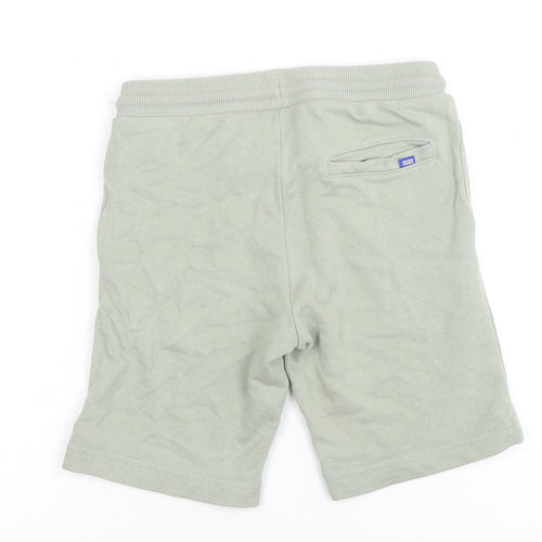 Jack & Jones Boys Green Sweat Shorts, Size L, Casual Fit
