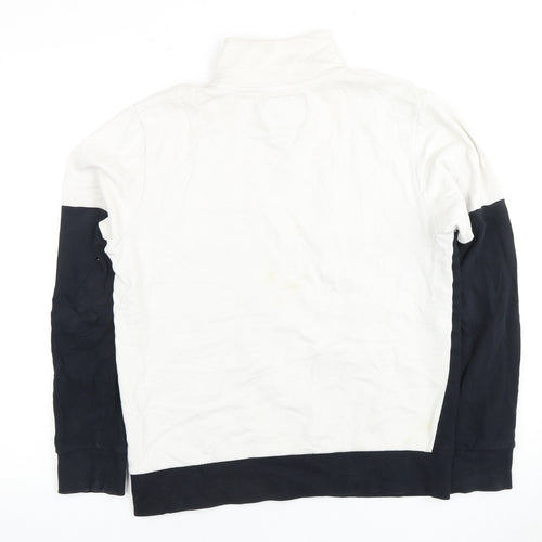 Jack & Jones Men's Multicoloured 1/4 Zip Hoodie