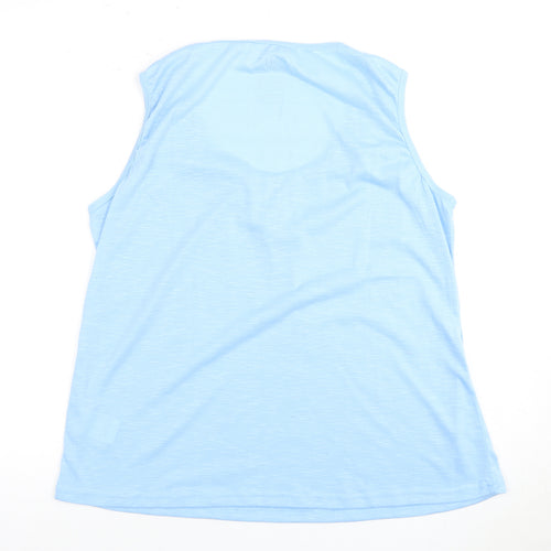 Mountain Warehouse Blue Women's Tank Top Size 18