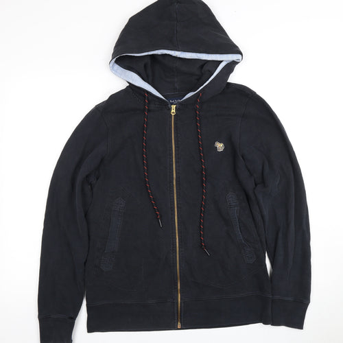 Paul Smith Men's Black Full Zip Hoodie M