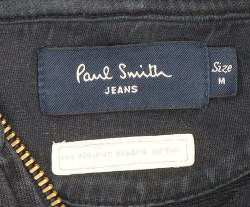 Paul Smith Men's Black Full Zip Hoodie M