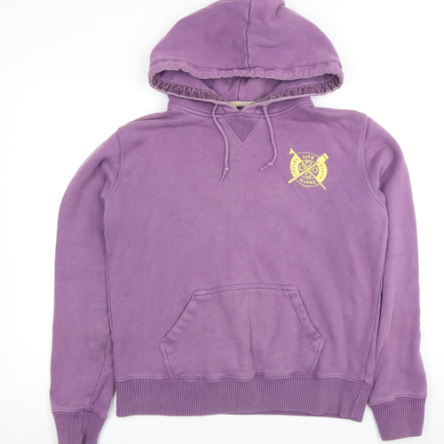 Joules Women's Medium Purple Pullover Hoodie