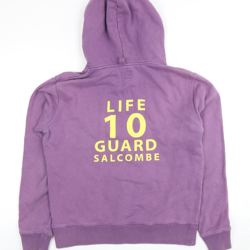 Joules Women's Medium Purple Pullover Hoodie