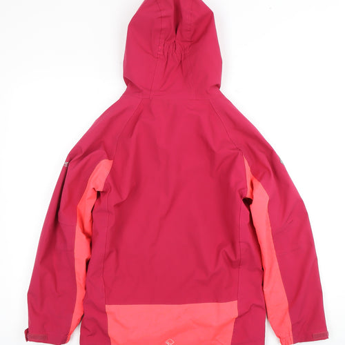 Regatta Girls Pink Hooded Rain Coat 11-12 Years