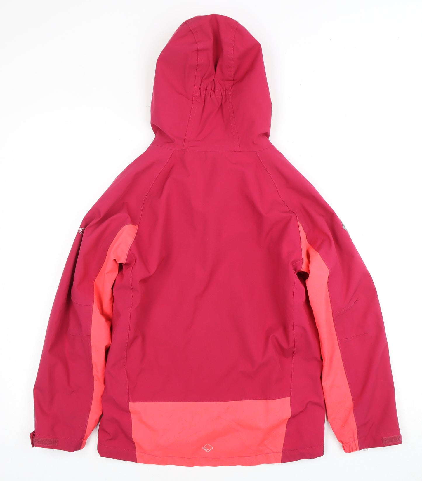 Regatta Girls Pink Hooded Rain Coat 11-12 Years