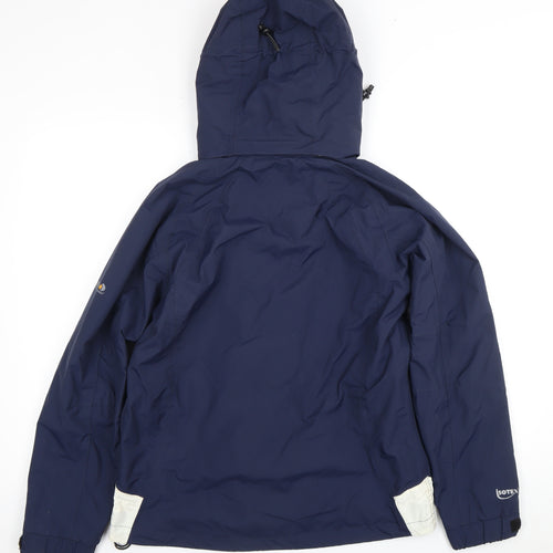 Regatta Women's Blue Hooded Parka Jacket Size 12