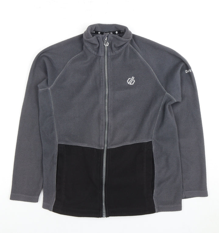 Dare 2b Boys Grey Fleece Jacket, Size 9-10 Years