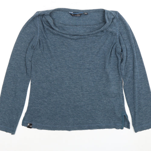 Regatta Blue Cowl Neck Jersey Top for Unisex Adults - Size 12