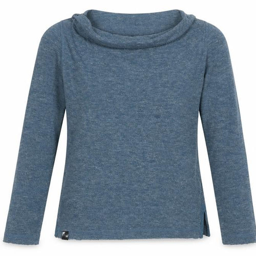 Regatta Blue Cowl Neck Jersey Top for Unisex Adults - Size 12