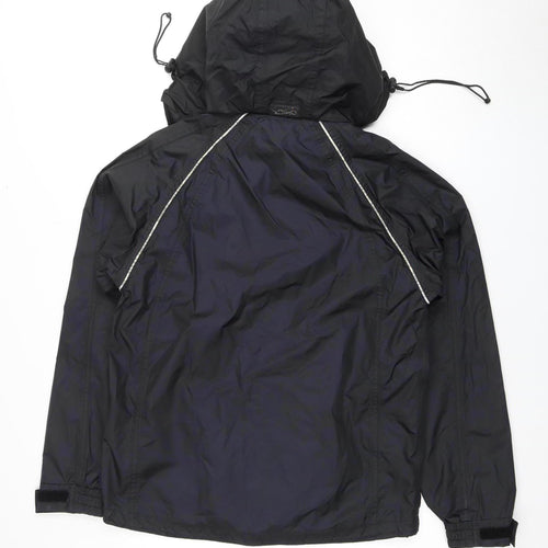 Peter Storm Men's Black XS Hooded Waterproof Jacket 32-34"