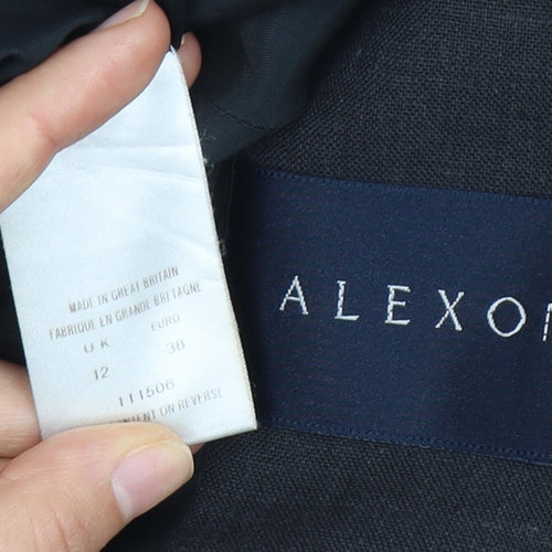 Alexon Women's Black Suit Jacket Size 12 - Classic Business