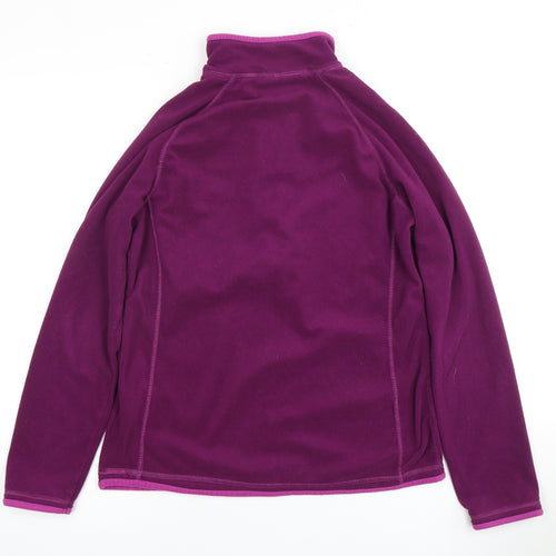 Mountain Warehouse Women's Purple Fleece Sweatshirt Size 12