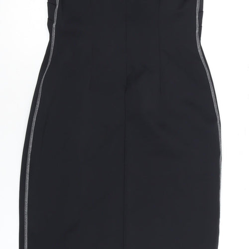 Jaeger Women's Black Sheath Dress Size 10