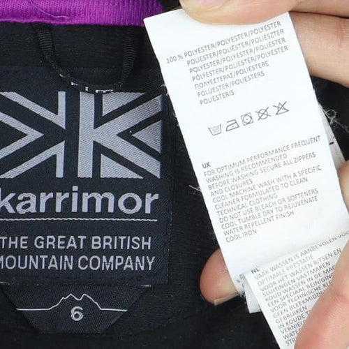 Karrimor Women's Black Fleece Jacket Size 10