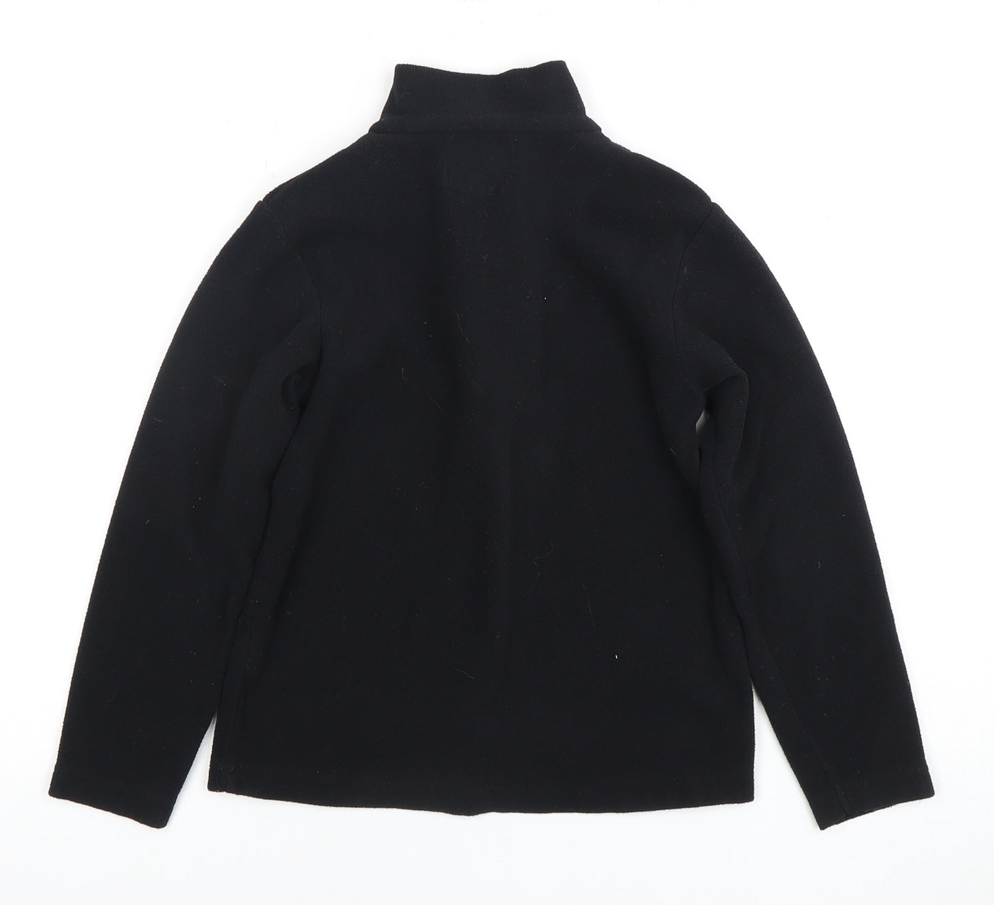 Mountain Warehouse Boys Black 1/2 Zip Fleece Jumper 9-10 Years