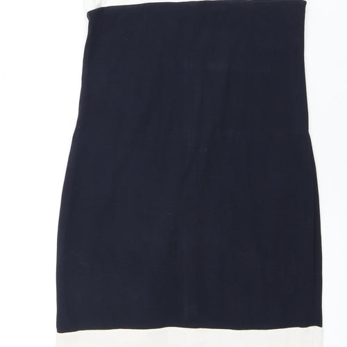 Hobbs Women's Black & White Shift Dress Size 8
