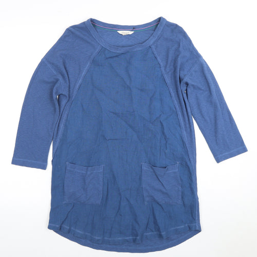 White Stuff Blue Women's Tunic 3/4 Sleeve