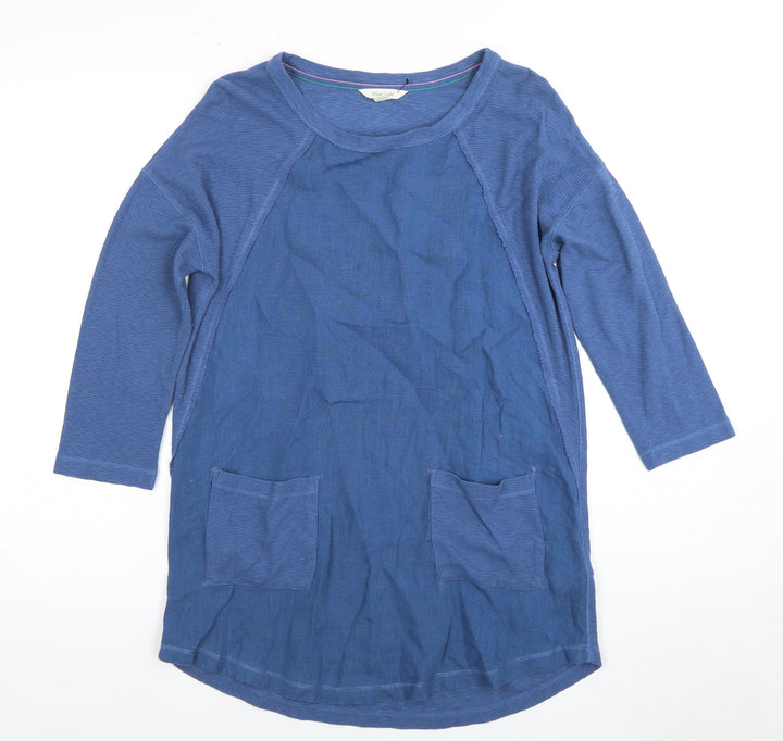 White Stuff Blue Women's Tunic 3/4 Sleeve
