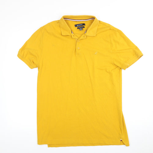 Kangol Men's XL Yellow Cotton Polo Shirt
