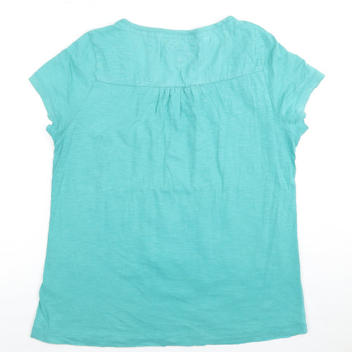 Debenhams Women’s Blue T-Shirt Size 12, Cotton, Casual