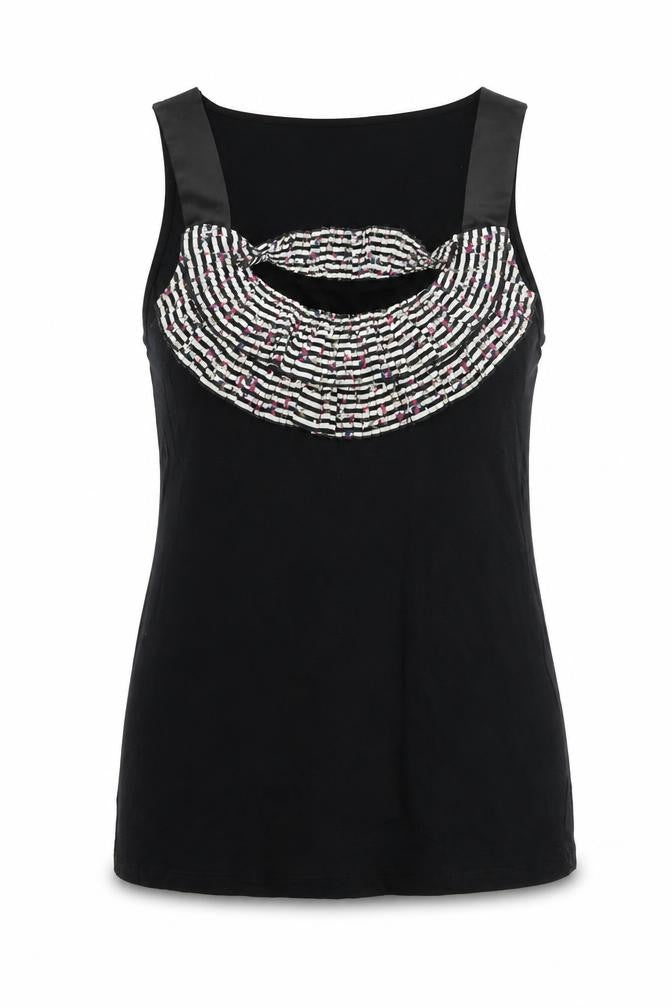 Ted Baker Women’s Black Tank Top, Size 10, Casual Wear