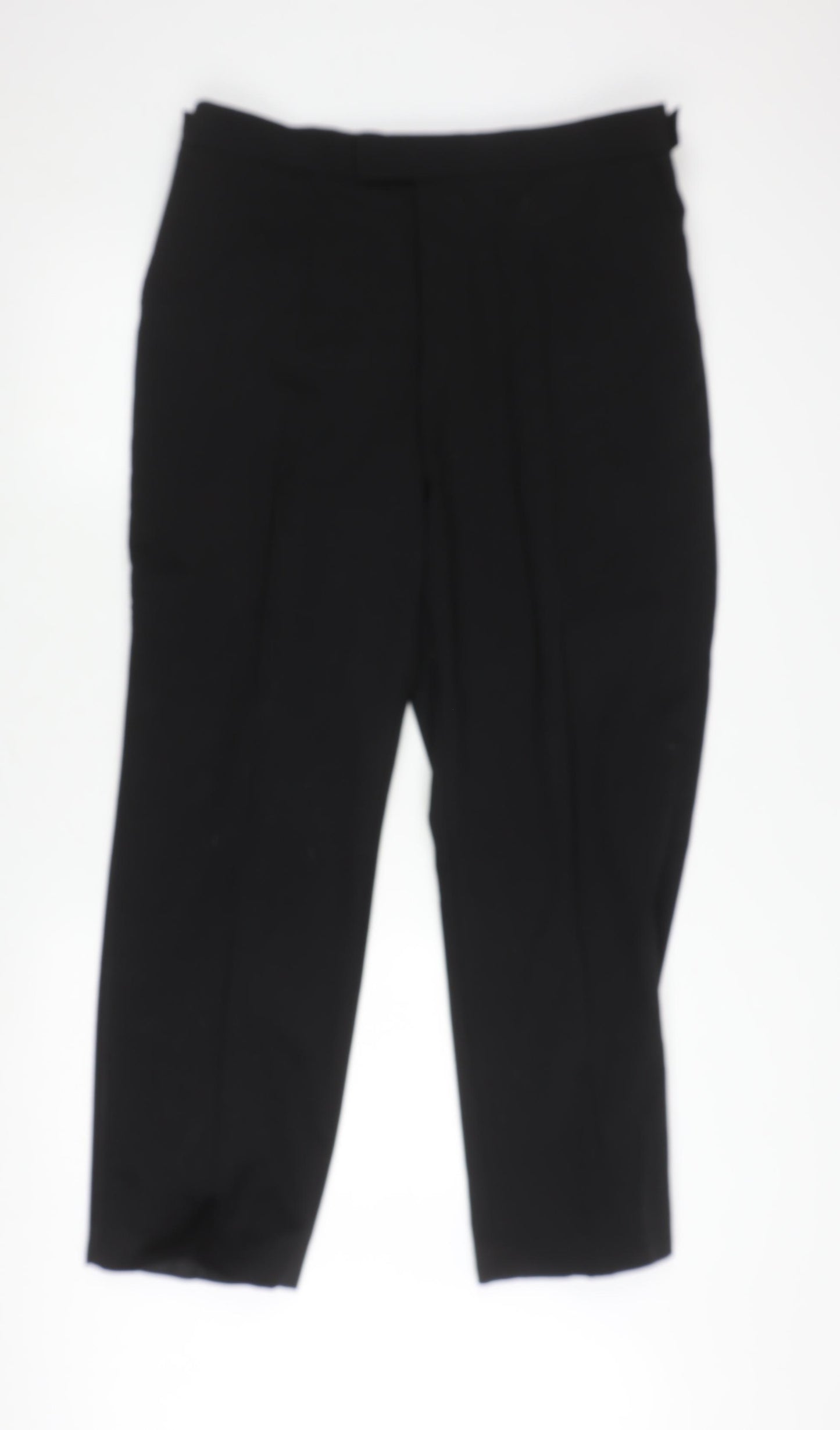 Moss Bros Men's Black Trousers Size 36 Business
