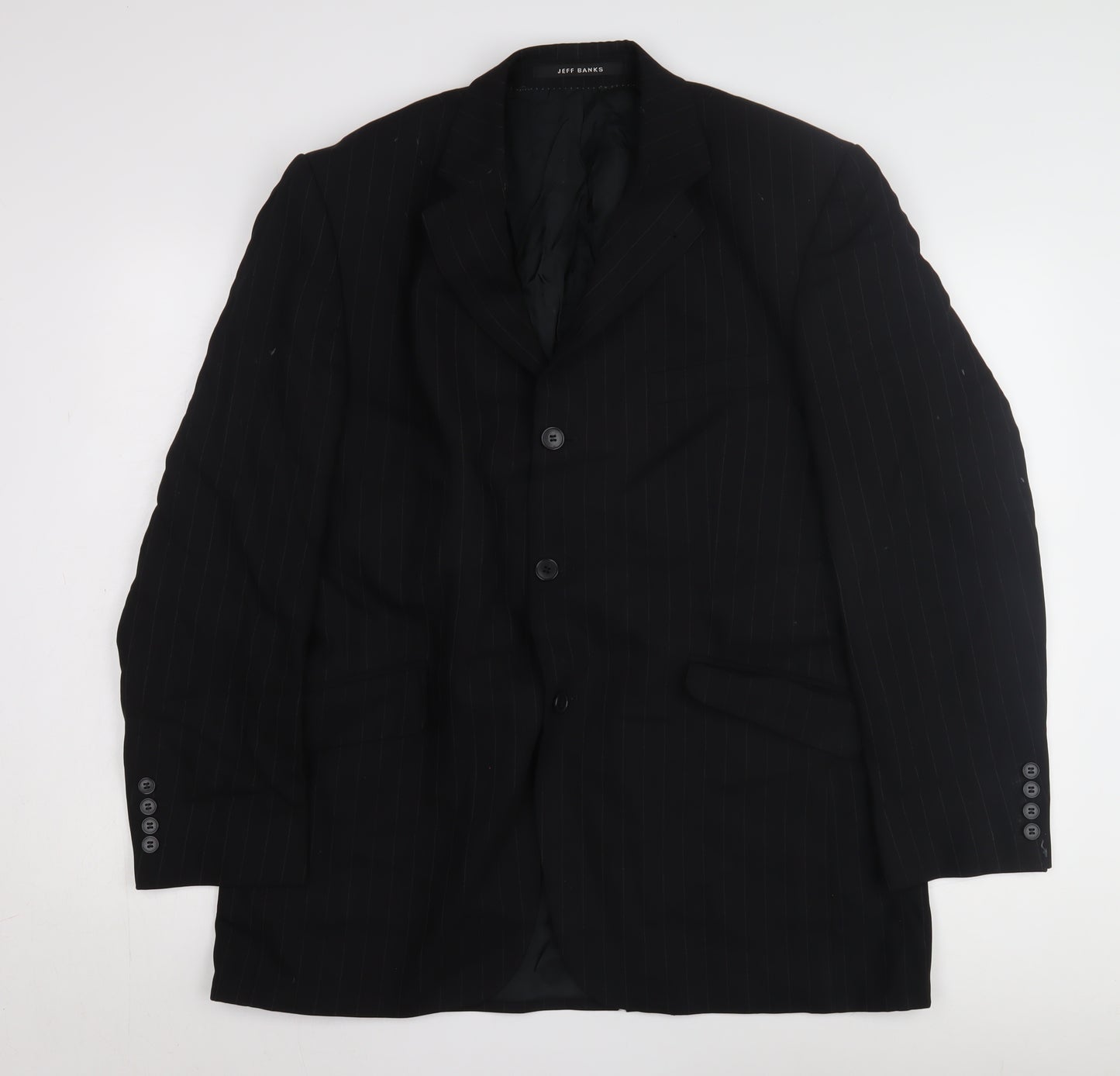 Jeff Banks Men's Blue Regular Fit Suit Jacket 42R