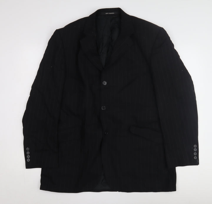 Jeff Banks Men's Blue Regular Fit Suit Jacket 42R
