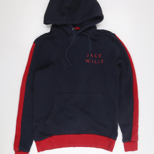 Jack Wills Men's Blue Hoodie XS Pullover Style