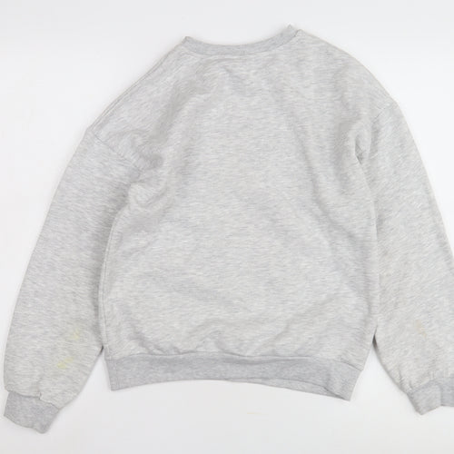 George Girls Grey Minnie Mouse Sweatshirt, 12-13 Years