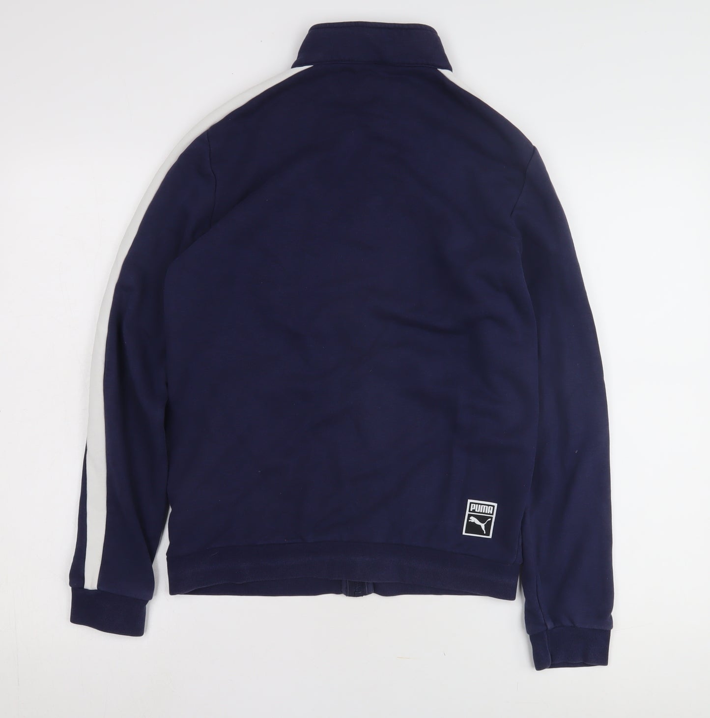 Puma Boys Blue XL Track Jacket with Logo Accents
