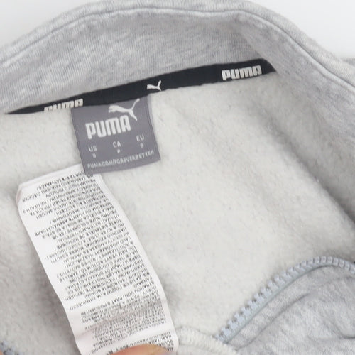 Puma Women's Grey Pullover Sweatshirt - Size 10